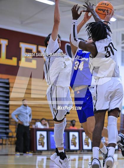 Thumbnail 1 in El Camino Real vs  Golden Valley (Annual Bob Hawking Simi Valley Tip-Off Classic) photogallery.