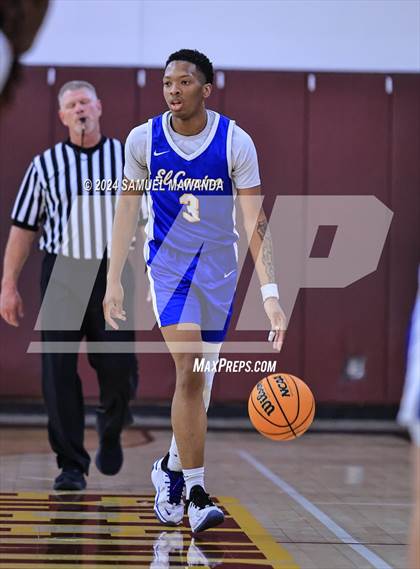 Thumbnail 1 in El Camino Real vs  Golden Valley (Annual Bob Hawking Simi Valley Tip-Off Classic) photogallery.