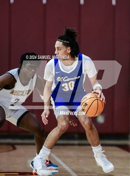 Thumbnail 1 in El Camino Real vs  Golden Valley (Annual Bob Hawking Simi Valley Tip-Off Classic) photogallery.