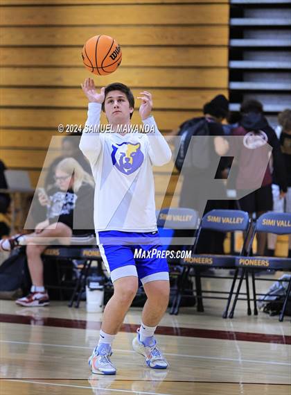 Thumbnail 3 in El Camino Real vs  Golden Valley (Annual Bob Hawking Simi Valley Tip-Off Classic) photogallery.