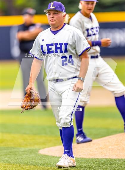 Thumbnail 3 in Lehi vs. Viewmont (UHSAA 5A Bracket 1 Round 1) photogallery.