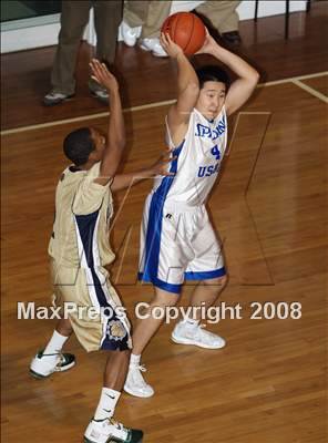 Thumbnail 3 in Chinese Jr. All-Star vs Patterson (Spalding Hoophall Classic) photogallery.