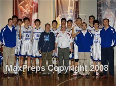 Thumbnail 1 in Chinese Jr. All-Star vs Patterson (Spalding Hoophall Classic) photogallery.