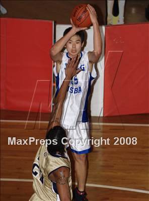 Thumbnail 3 in Chinese Jr. All-Star vs Patterson (Spalding Hoophall Classic) photogallery.