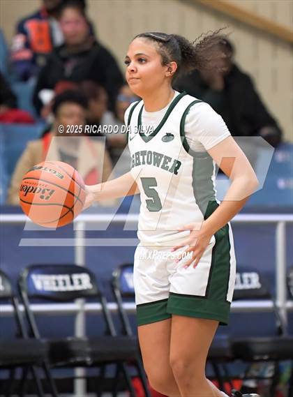 Thumbnail 1 in Alief Taylor vs. Fort Bend Hightower (UIL 6A D2 Basketball Regional Final) photogallery.