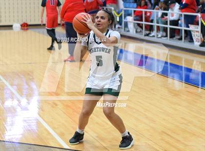 Thumbnail 1 in Alief Taylor vs. Fort Bend Hightower (UIL 6A D2 Basketball Regional Final) photogallery.