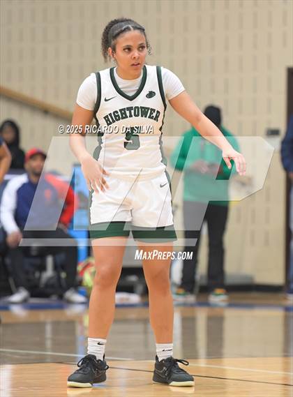 Thumbnail 2 in Alief Taylor vs. Fort Bend Hightower (UIL 6A D2 Basketball Regional Final) photogallery.