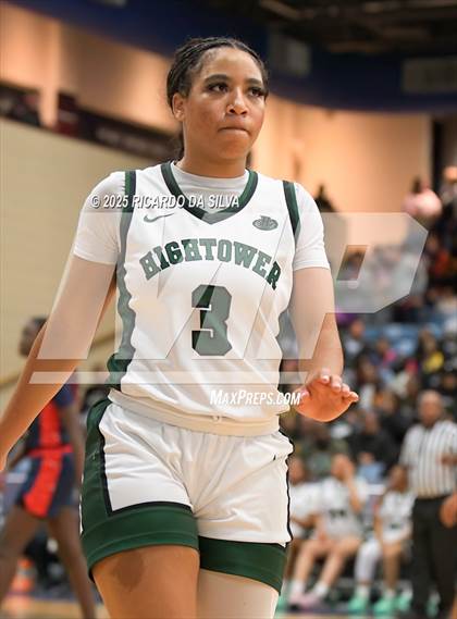 Thumbnail 3 in Alief Taylor vs. Fort Bend Hightower (UIL 6A D2 Basketball Regional Final) photogallery.