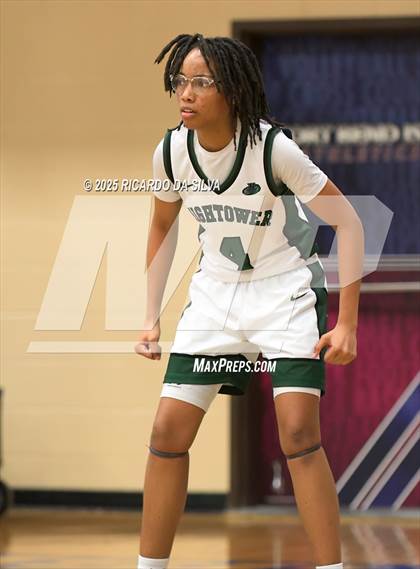Thumbnail 1 in Alief Taylor vs. Fort Bend Hightower (UIL 6A D2 Basketball Regional Final) photogallery.