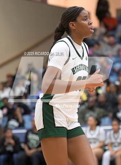 Thumbnail 3 in Alief Taylor vs. Fort Bend Hightower (UIL 6A D2 Basketball Regional Final) photogallery.