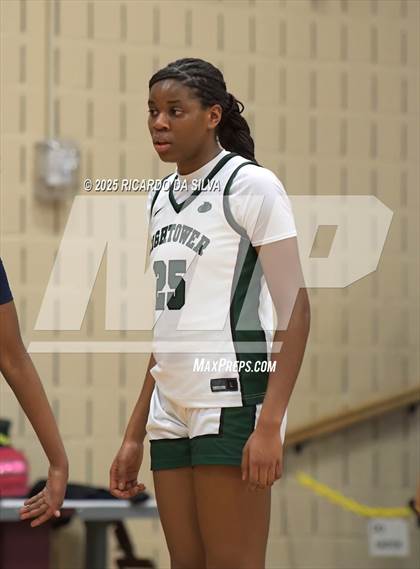 Thumbnail 2 in Alief Taylor vs. Fort Bend Hightower (UIL 6A D2 Basketball Regional Final) photogallery.