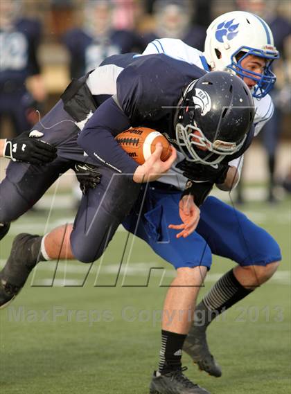 Thumbnail 3 in B & B vs. Wallace County (KSHSAA 8M Div II Final) photogallery.