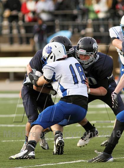 Thumbnail 3 in B & B vs. Wallace County (KSHSAA 8M Div II Final) photogallery.