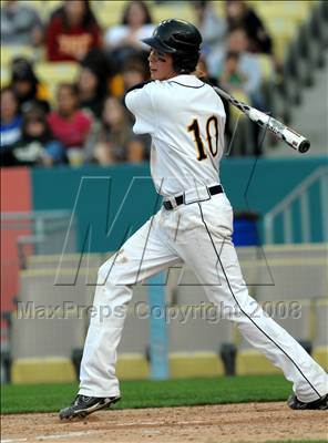Thumbnail 1 in Notre Dame vs. South Hills (CIF SS D3 Final) photogallery.