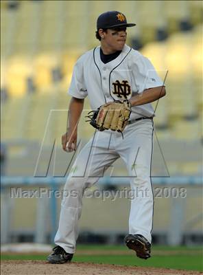Thumbnail 3 in Notre Dame vs. South Hills (CIF SS D3 Final) photogallery.