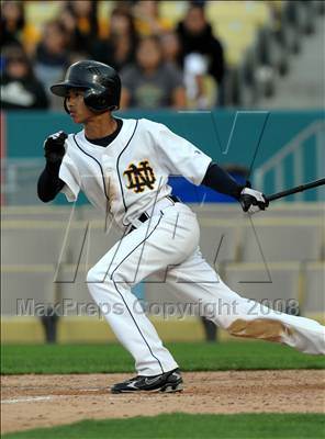 Thumbnail 3 in Notre Dame vs. South Hills (CIF SS D3 Final) photogallery.