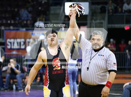 Thumbnail 1 in AIA Wrestling Championships (Divisions 3-4 Finals) photogallery.
