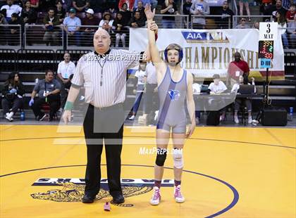 Thumbnail 1 in AIA Wrestling Championships (Divisions 3-4 Finals) photogallery.