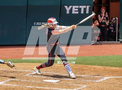 Thumbnail 1 in Lake Creek vs. Canyon (UIL 5A Softball Final) photogallery.