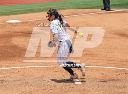 Thumbnail 3 in Lake Creek vs. Canyon (UIL 5A Softball Final) photogallery.