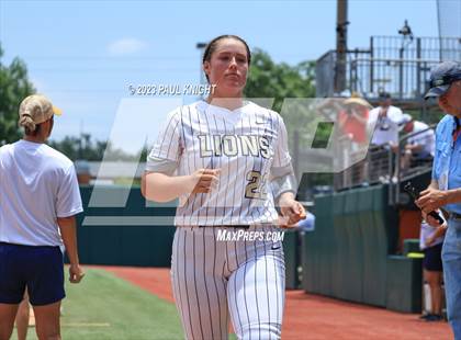 Thumbnail 3 in Lake Creek vs. Canyon (UIL 5A Softball Final) photogallery.
