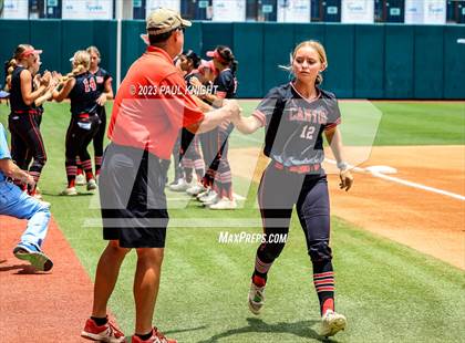 Thumbnail 2 in Lake Creek vs. Canyon (UIL 5A Softball Final) photogallery.