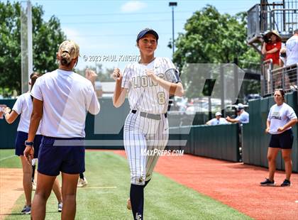 Thumbnail 2 in Lake Creek vs. Canyon (UIL 5A Softball Final) photogallery.
