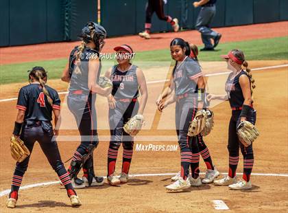 Thumbnail 1 in Lake Creek vs. Canyon (UIL 5A Softball Final) photogallery.