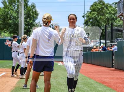 Thumbnail 2 in Lake Creek vs. Canyon (UIL 5A Softball Final) photogallery.