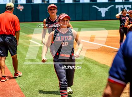 Thumbnail 2 in Lake Creek vs. Canyon (UIL 5A Softball Final) photogallery.