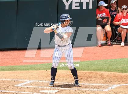 Thumbnail 2 in Lake Creek vs. Canyon (UIL 5A Softball Final) photogallery.