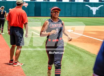 Thumbnail 2 in Lake Creek vs. Canyon (UIL 5A Softball Final) photogallery.