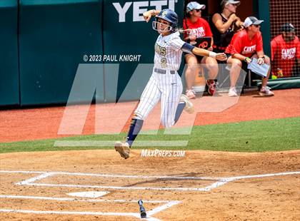 Thumbnail 1 in Lake Creek vs. Canyon (UIL 5A Softball Final) photogallery.