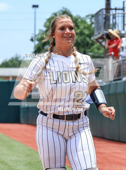 Thumbnail 2 in Lake Creek vs. Canyon (UIL 5A Softball Final) photogallery.