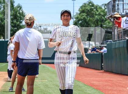 Thumbnail 3 in Lake Creek vs. Canyon (UIL 5A Softball Final) photogallery.