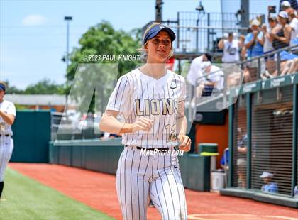 Thumbnail 2 in Lake Creek vs. Canyon (UIL 5A Softball Final) photogallery.