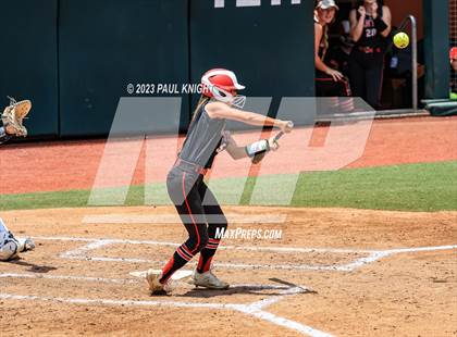 Thumbnail 2 in Lake Creek vs. Canyon (UIL 5A Softball Final) photogallery.