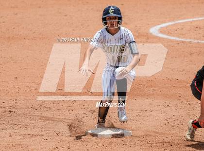 Thumbnail 1 in Lake Creek vs. Canyon (UIL 5A Softball Final) photogallery.