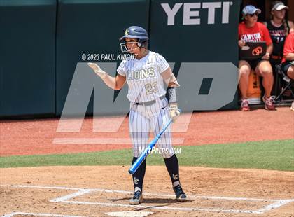 Thumbnail 2 in Lake Creek vs. Canyon (UIL 5A Softball Final) photogallery.