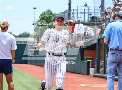 Thumbnail 1 in Lake Creek vs. Canyon (UIL 5A Softball Final) photogallery.