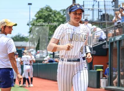 Thumbnail 2 in Lake Creek vs. Canyon (UIL 5A Softball Final) photogallery.
