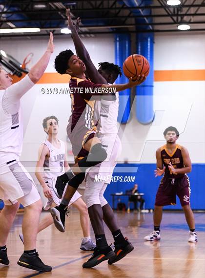 Thumbnail 1 in Foundation Academy vs. St. Cloud (Cancer Awareness Classic) photogallery.