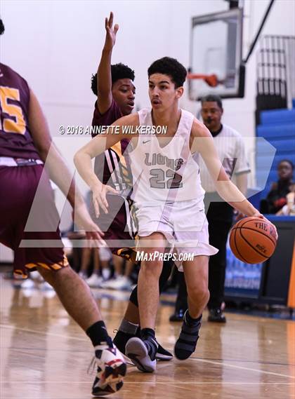 Thumbnail 1 in Foundation Academy vs. St. Cloud (Cancer Awareness Classic) photogallery.