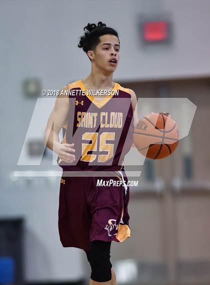 Thumbnail 2 in Foundation Academy vs. St. Cloud (Cancer Awareness Classic) photogallery.