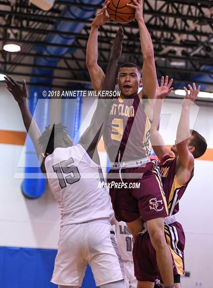 Thumbnail 3 in Foundation Academy vs. St. Cloud (Cancer Awareness Classic) photogallery.
