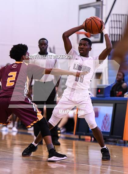Thumbnail 1 in Foundation Academy vs. St. Cloud (Cancer Awareness Classic) photogallery.