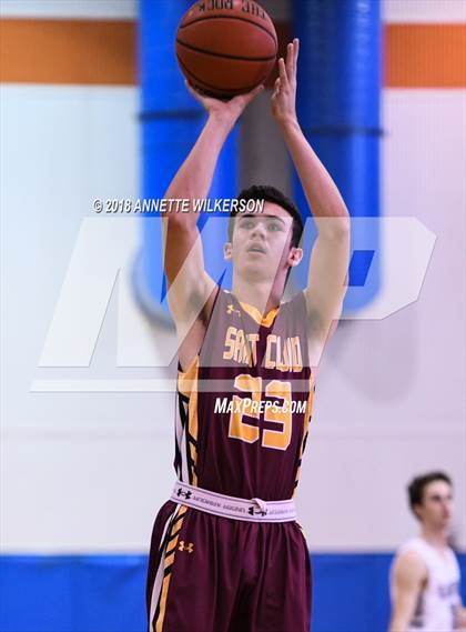 Thumbnail 2 in Foundation Academy vs. St. Cloud (Cancer Awareness Classic) photogallery.