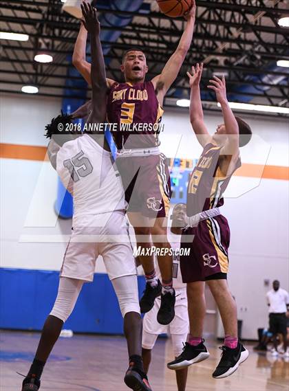 Thumbnail 1 in Foundation Academy vs. St. Cloud (Cancer Awareness Classic) photogallery.