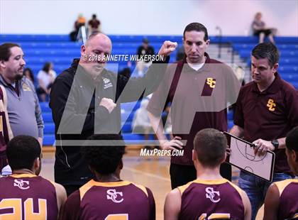 Thumbnail 1 in Foundation Academy vs. St. Cloud (Cancer Awareness Classic) photogallery.