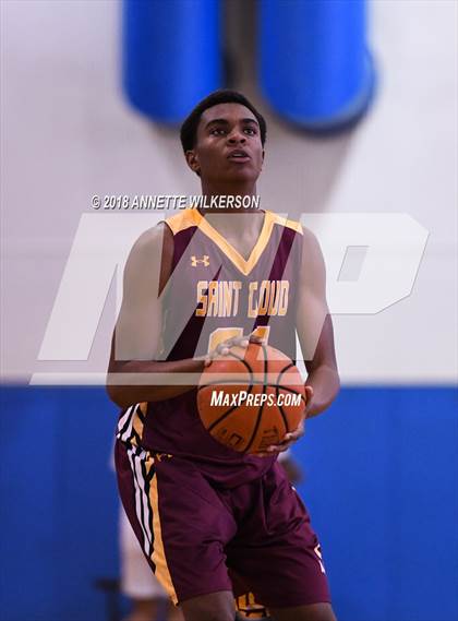 Thumbnail 2 in Foundation Academy vs. St. Cloud (Cancer Awareness Classic) photogallery.